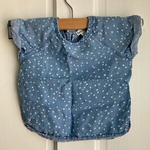 Splendid Baby Chambray Polka Dot Top, 2T